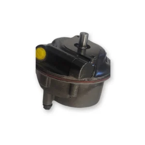 Eaton B400 power steering pump close-up view showing the drive shaft and housing